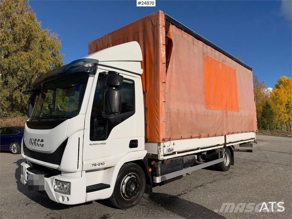 Iveco Eurocargo 4x2 Curtain-sided truck Kapellbil