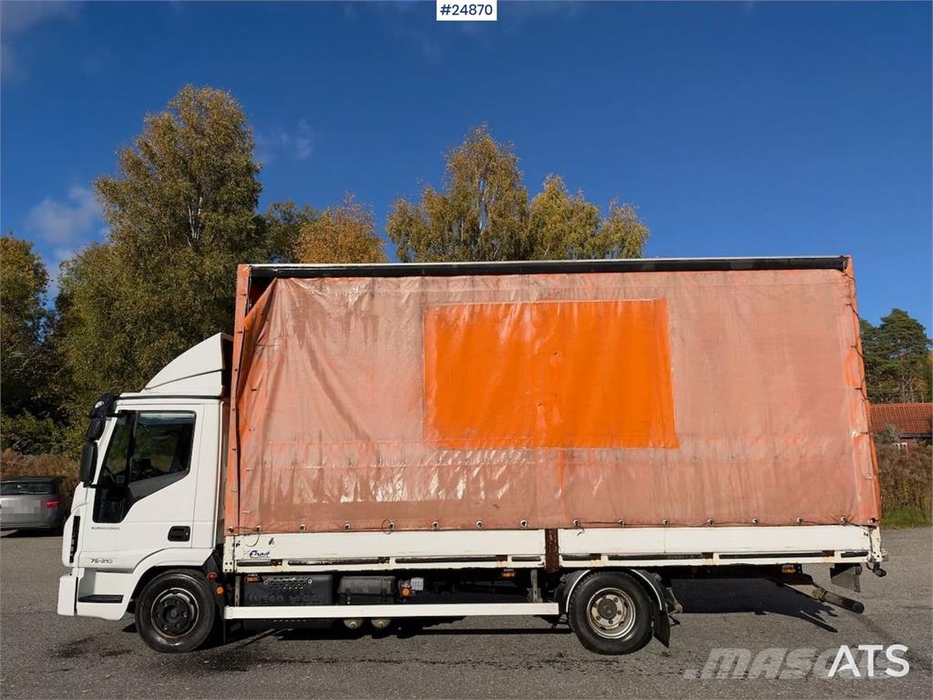 Iveco Eurocargo 4x2 Curtain-sided truck Kapellbil
