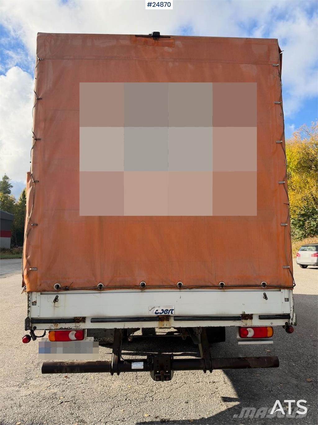 Iveco Eurocargo 4x2 Curtain-sided truck Kapellbil