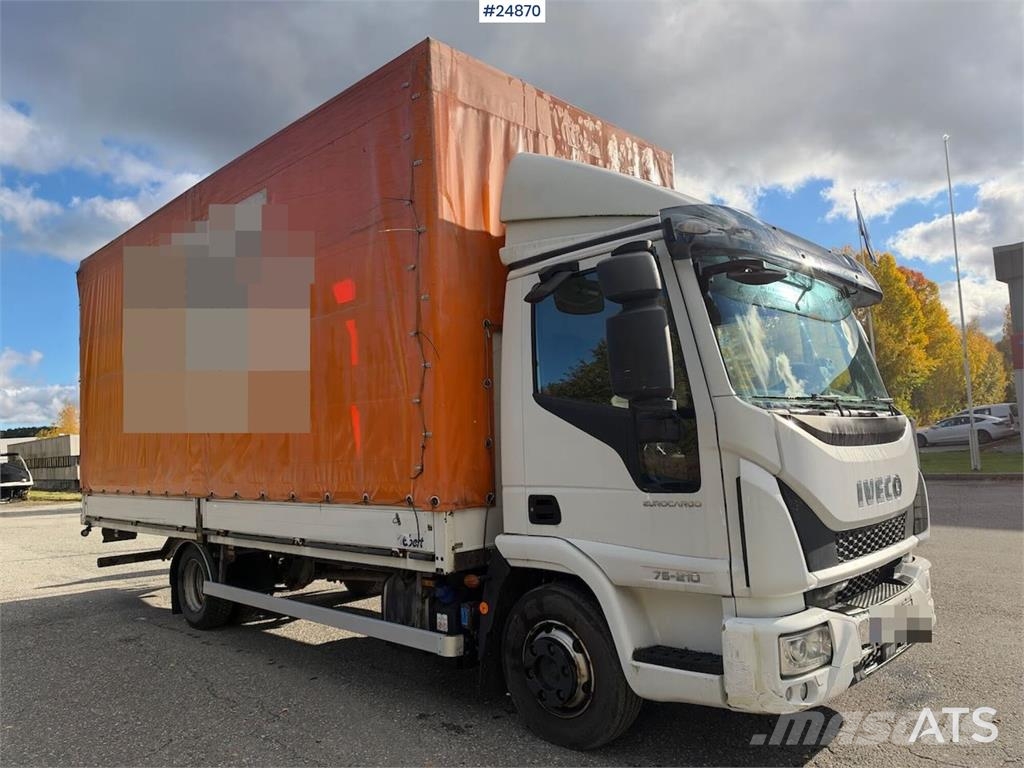 Iveco Eurocargo 4x2 Curtain-sided truck Kapellbil