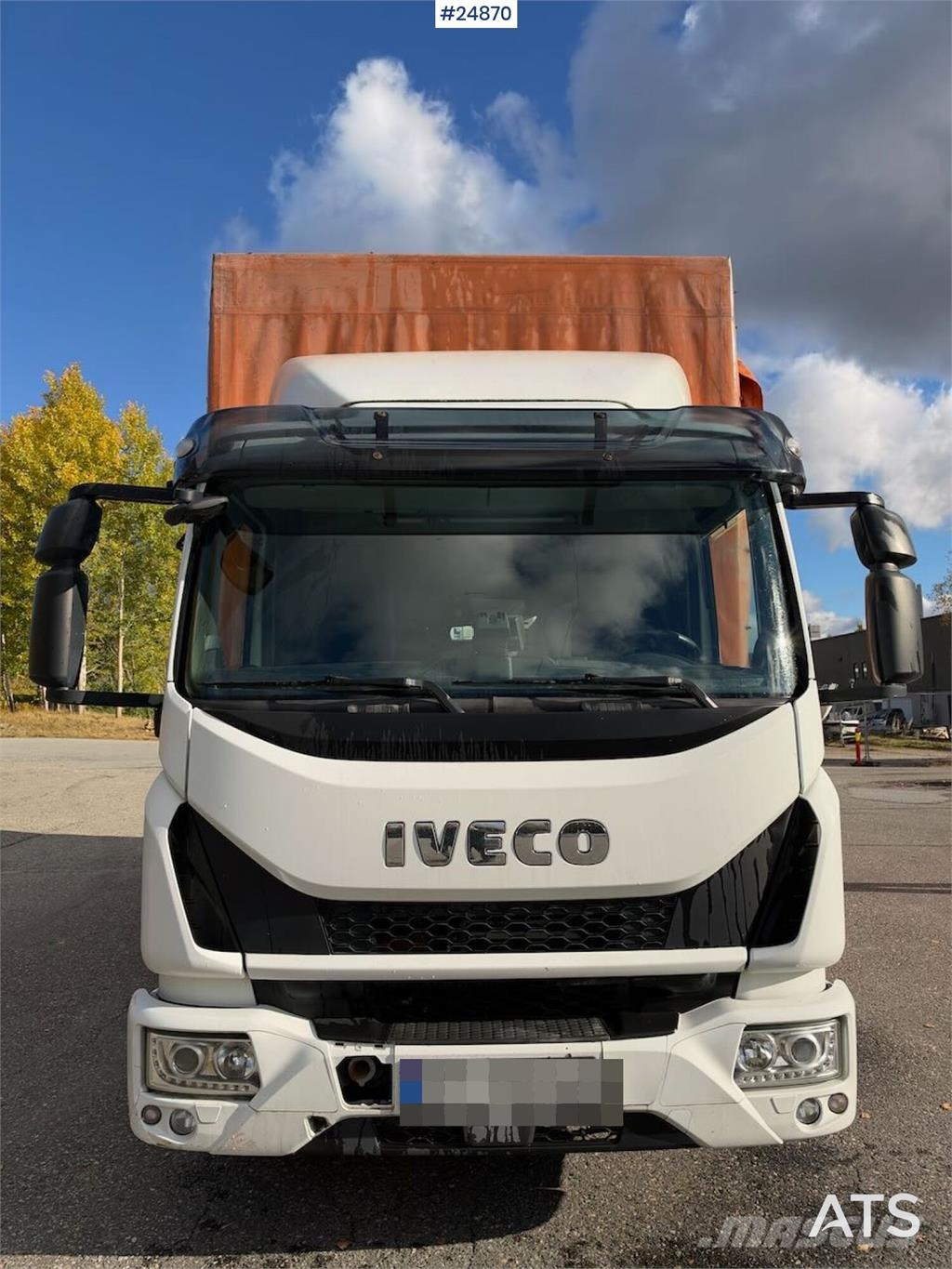 Iveco Eurocargo 4x2 Curtain-sided truck Kapellbil