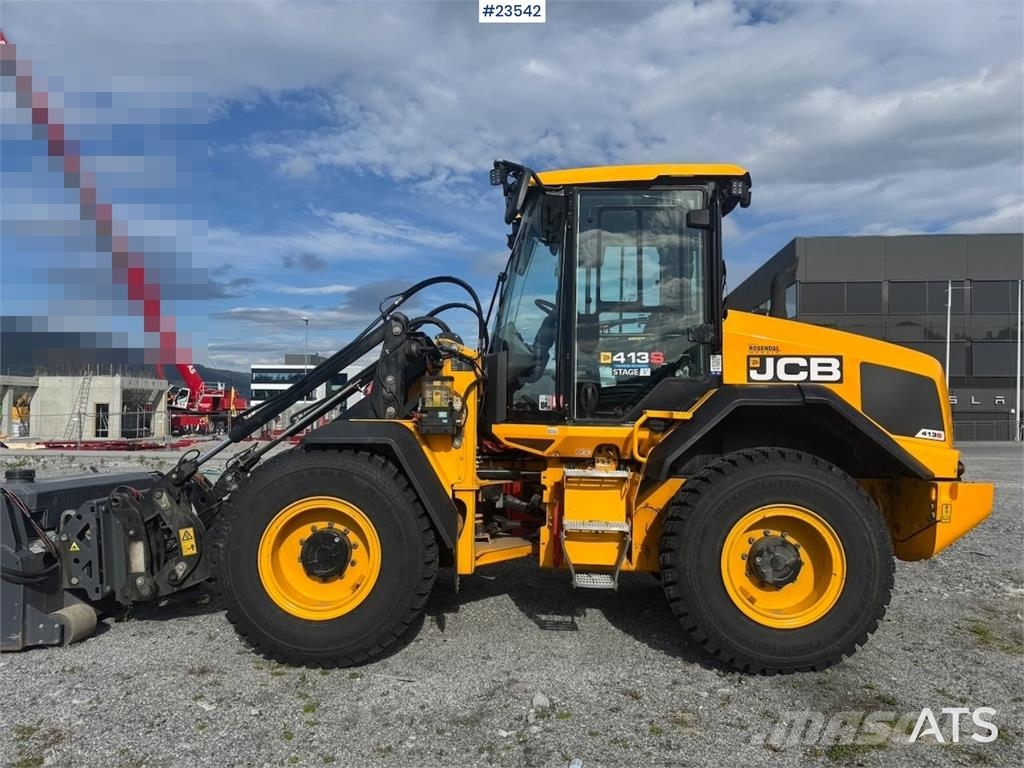 JCB 413S Cargadoras sobre ruedas