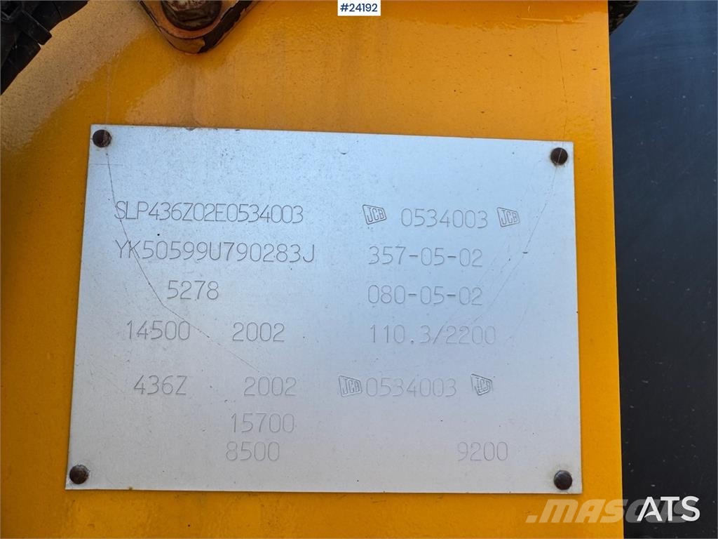 JCB 436 Hjullastere