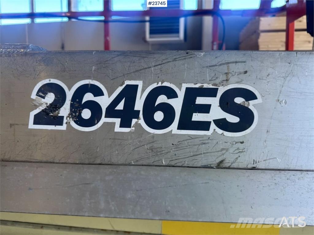 JLG 2646ES Scissor Lift Schaarhoogwerkers