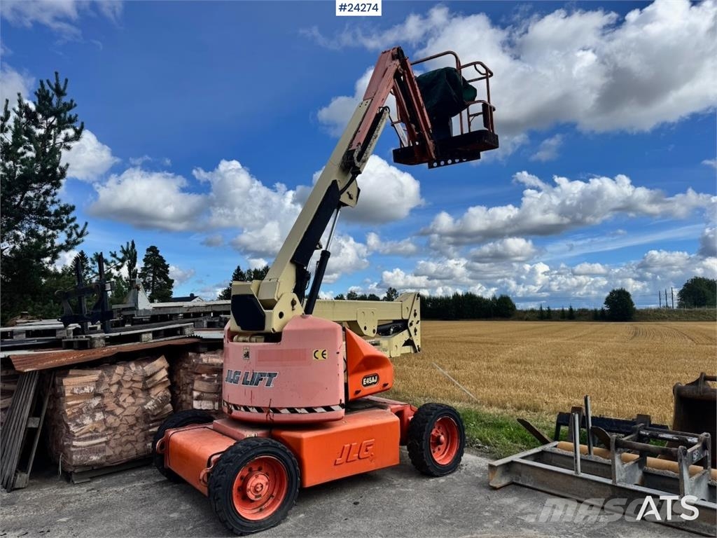 JLG E45AJ Articulating Boom Lift – Repair Object WATCH ブームリフト 屈伸型