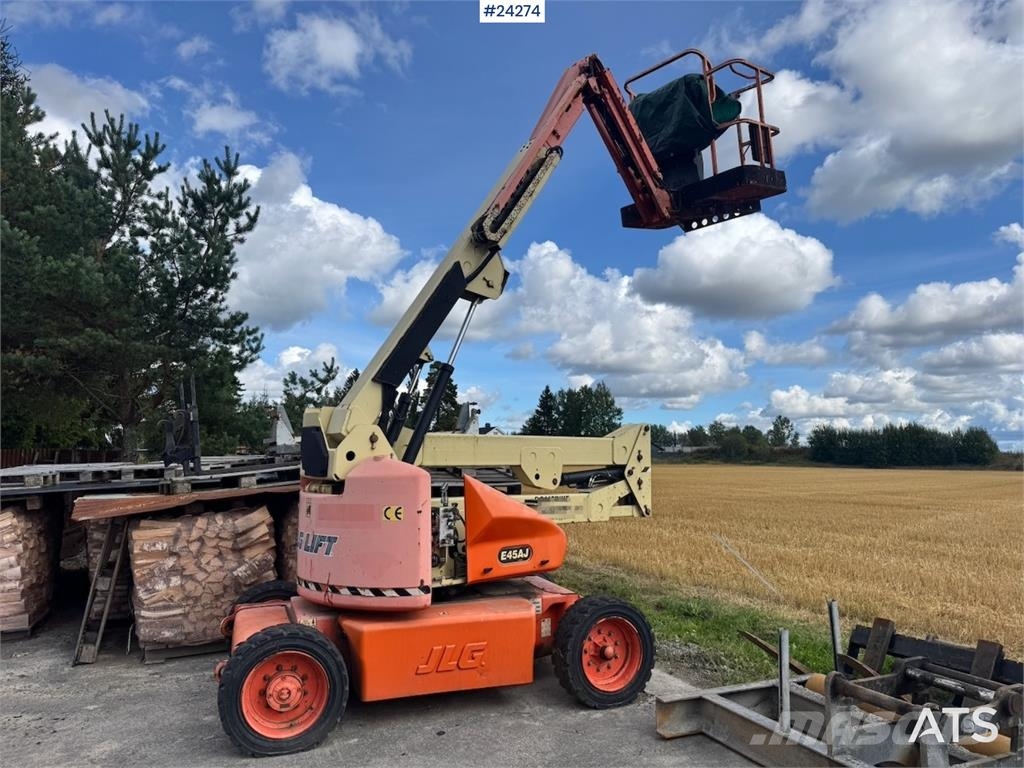 JLG E45AJ Articulating Boom Lift – Repair Object WATCH ブームリフト 屈伸型
