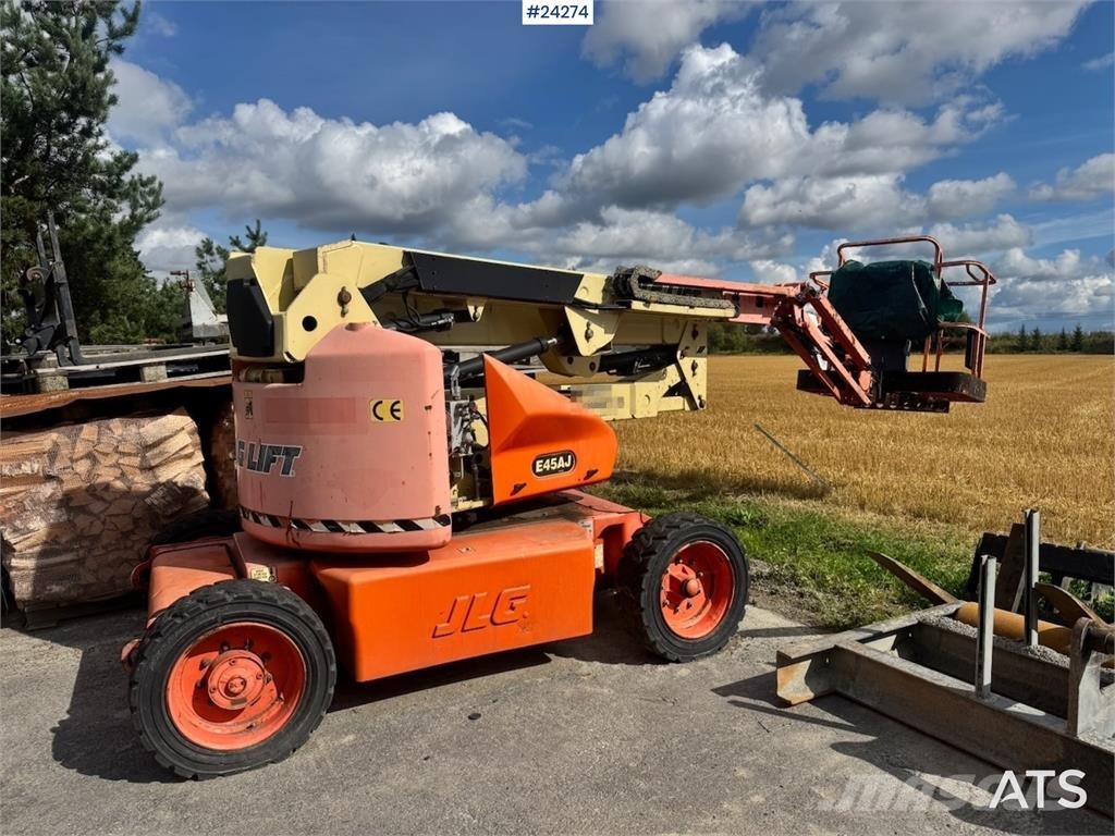 JLG E45AJ Articulating Boom Lift – Repair Object WATCH ブームリフト 屈伸型