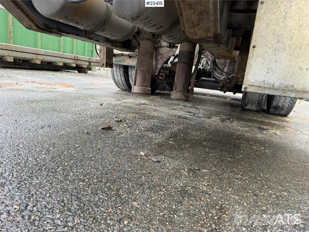 Kaupe 3 akslet hook trailer with tipper for sale as a re مقطورات لوادر