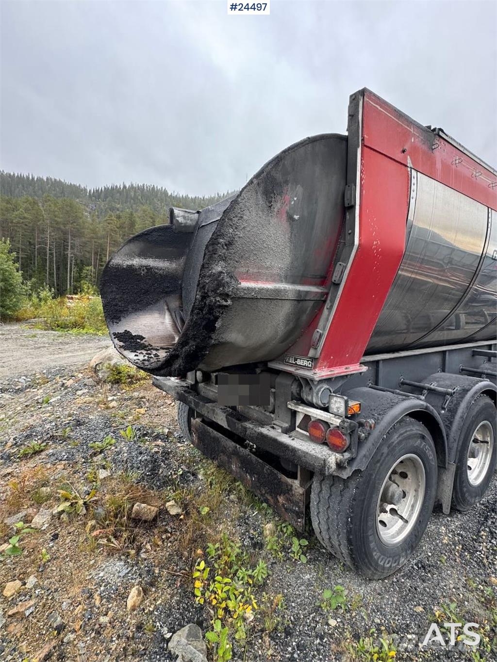 Kel-Berg Asfaltsemi Alte semi-remorci