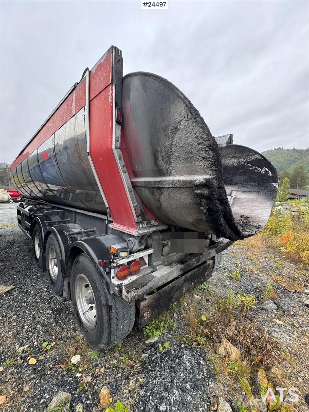 Kel-Berg Asfaltsemi Alte semi-remorci
