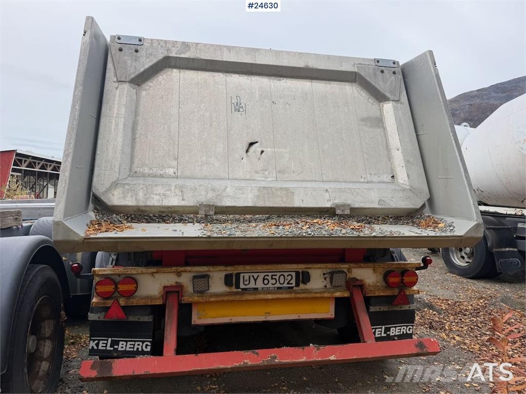 Kel-Berg T20F 3 akslet Tipper semi-trailers