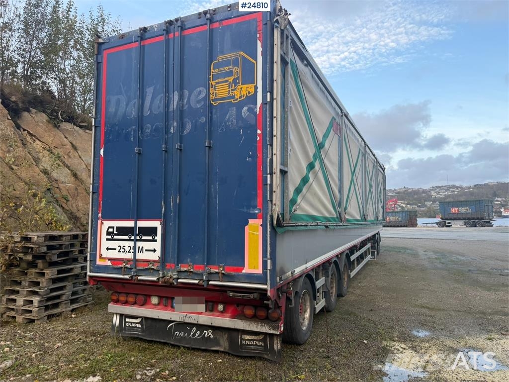 Knapen K200 Walking Floor with hydraulic roof Other trailers