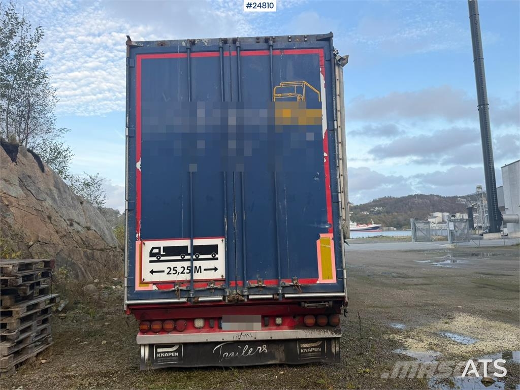 Knapen K200 Walking Floor with hydraulic roof Other trailers