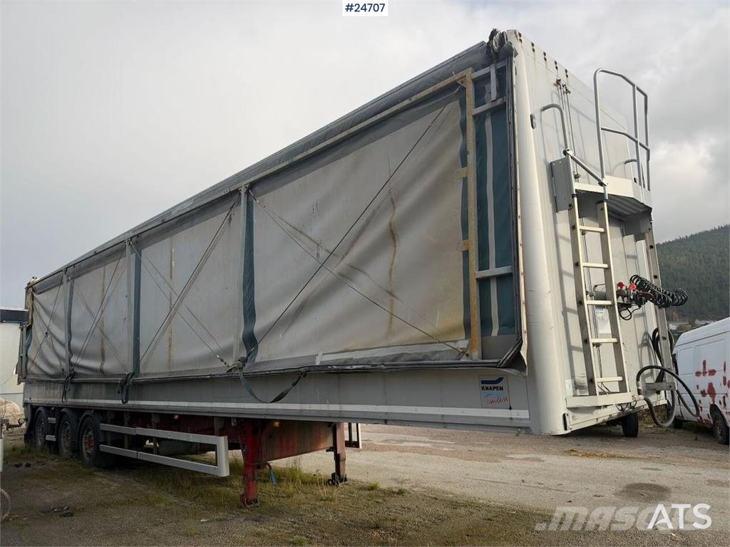 Knapen K502 Walkingfloor Puspriekabės su grindimis