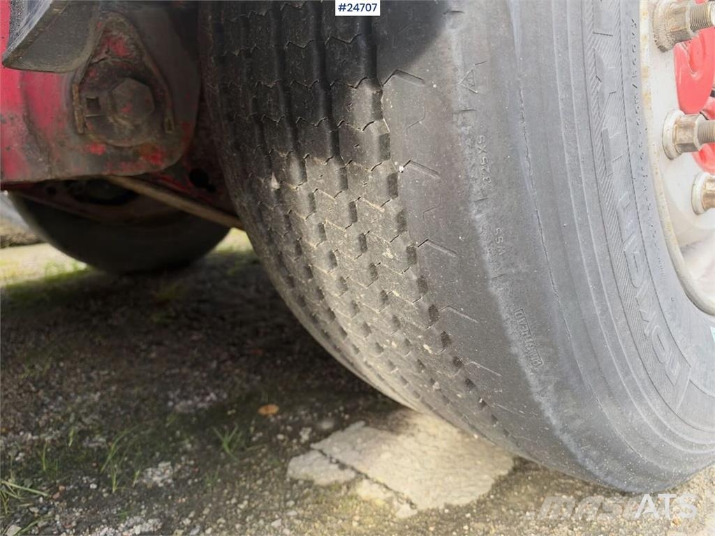 Knapen K502 Walkingfloor Puspriekabės su grindimis