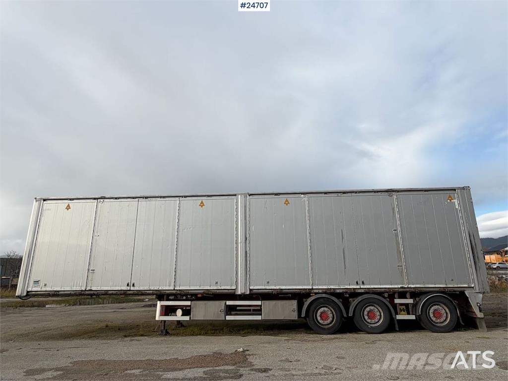 Knapen K502 Walkingfloor Puspriekabės su grindimis