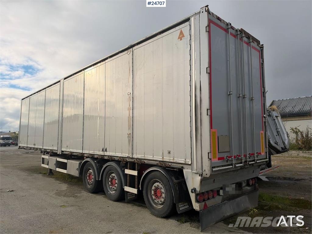 Knapen K502 Walkingfloor Puspriekabės su grindimis