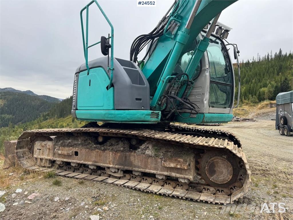 Kobelco SK135SRLC Tracked excavator – New tracks and sproc Beltegraver