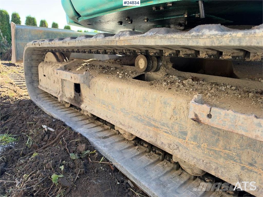 Kobelco SK75SR-3E Tracked excavator – tiltrotator and 2 bu Beltegraver