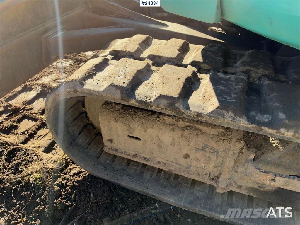 Kobelco SK75SR-3E Tracked excavator – tiltrotator and 2 bu Beltegraver
