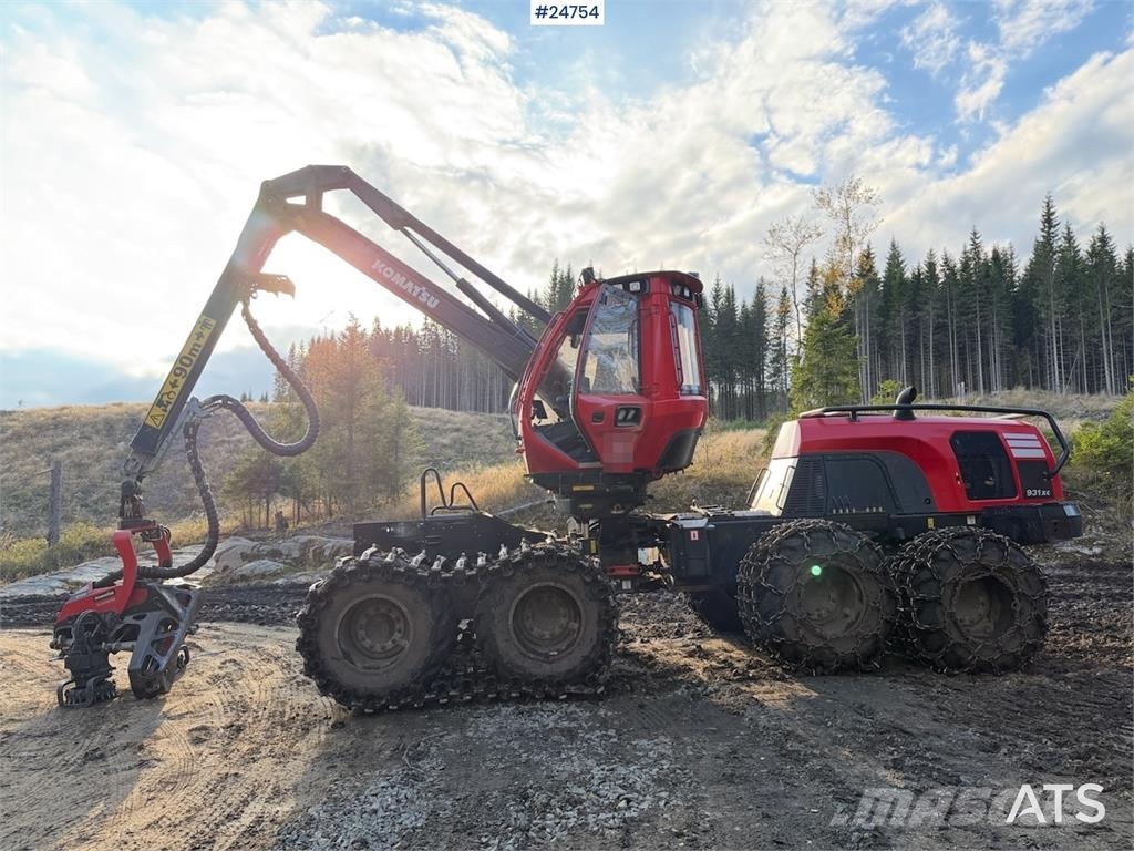 Komatsu 931XC-3 Harvester Harversteri