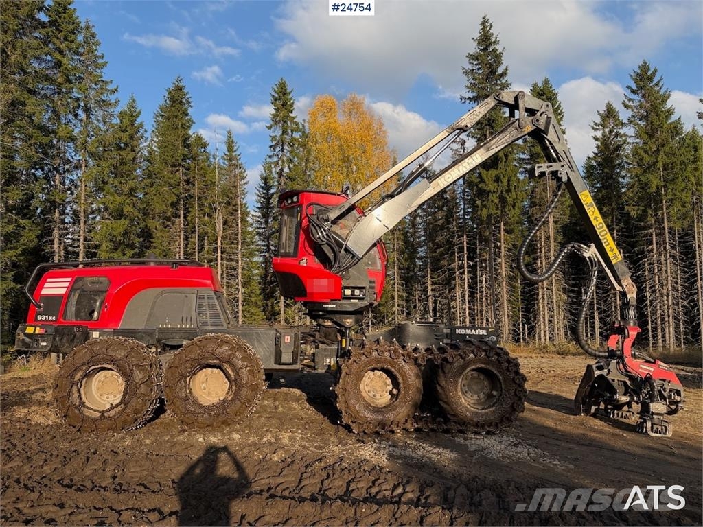 Komatsu 931XC-3 Harvester Harversteri