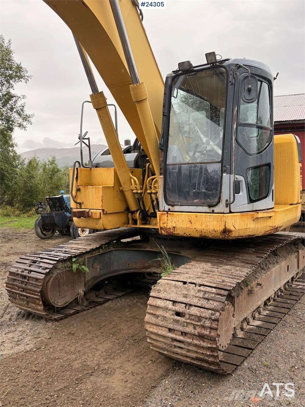 Komatsu PC228 Tracked Excavator with Hydraulic Grading Buc Beltegraver