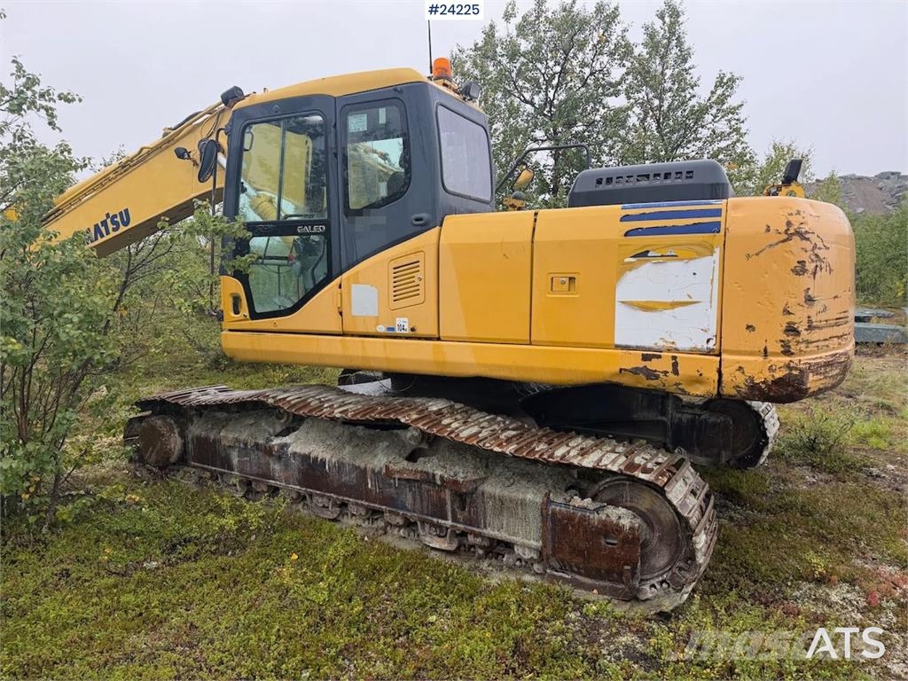 Komatsu PC240LC-7K excavator w/ 2 buckets – prepared for m Εκσκαφείς με ερπύστριες