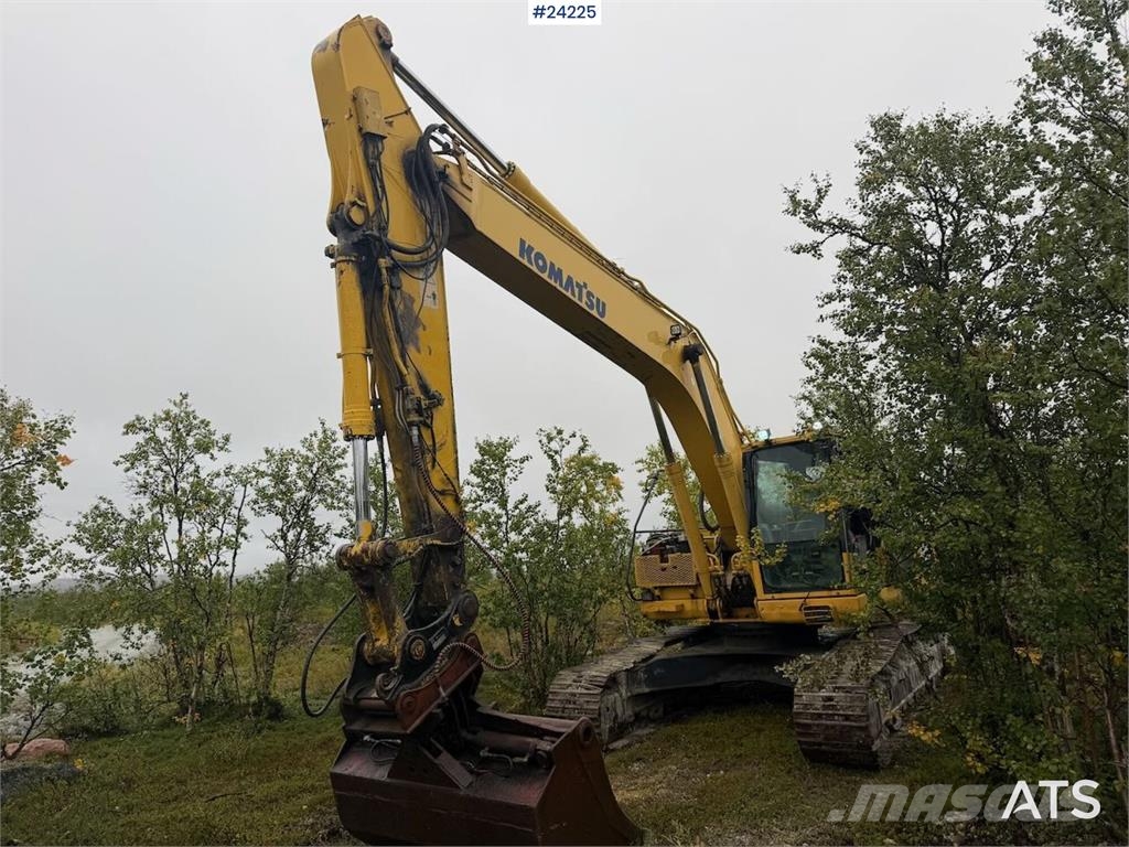 Komatsu PC240LC-7K excavator w/ 2 buckets – prepared for m Εκσκαφείς με ερπύστριες
