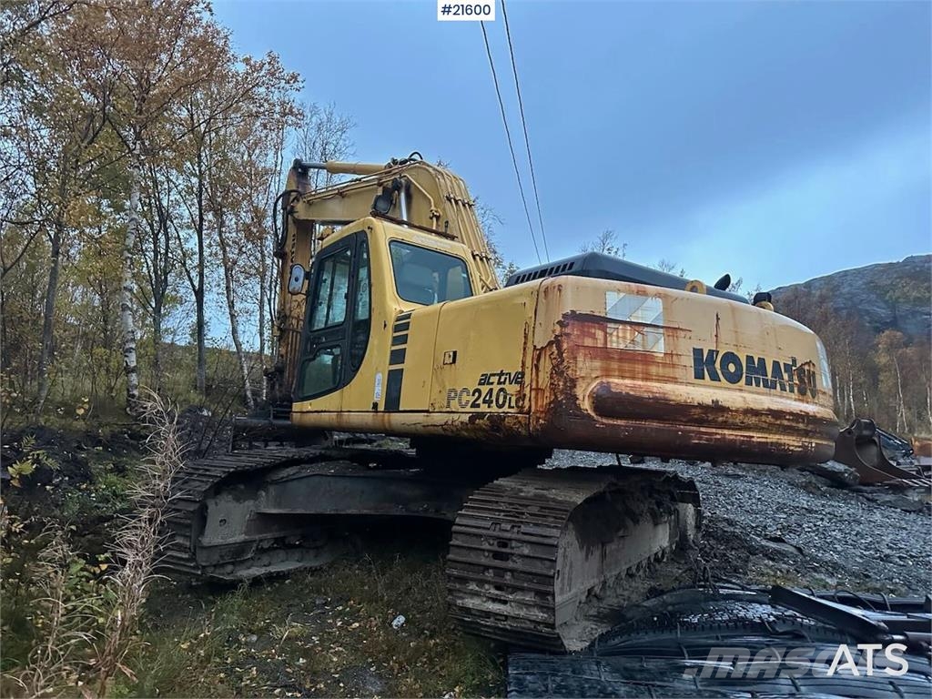 Komatsu PC240LC excavator. WATCH VIDEO. Верижен екскаватор