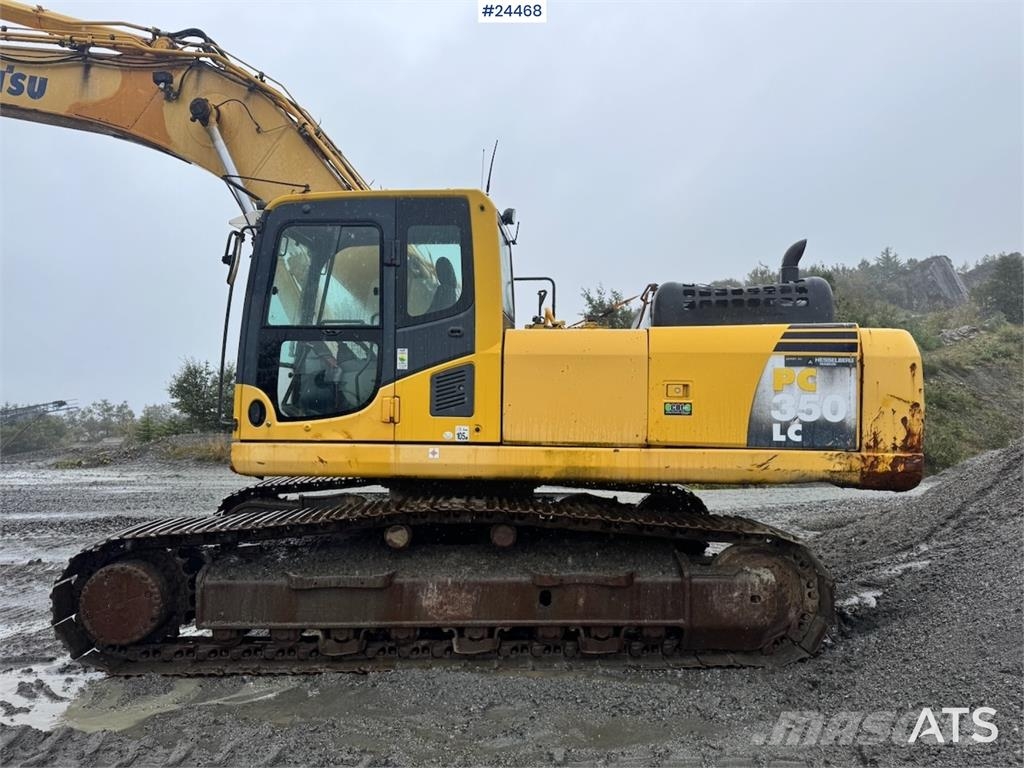 Komatsu PC350LC-8 Excavator w/ Digging Bucket WATCH VIDEO Гусеничные экскаваторы