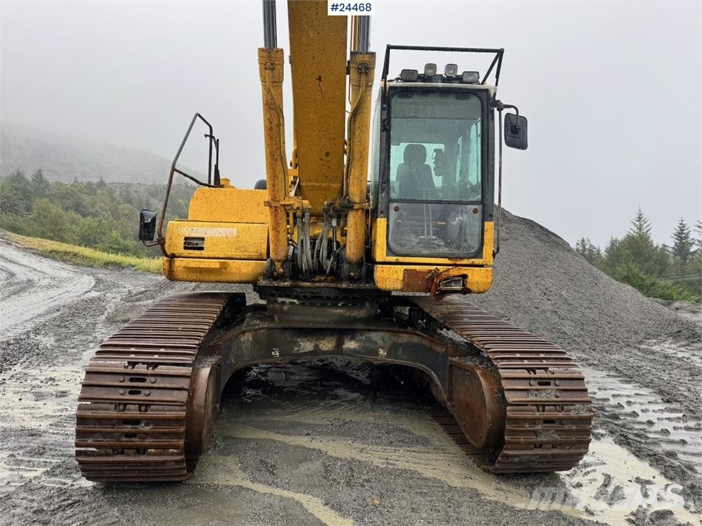 Komatsu PC350LC-8 Excavator w/ Digging Bucket WATCH VIDEO Гусеничные экскаваторы