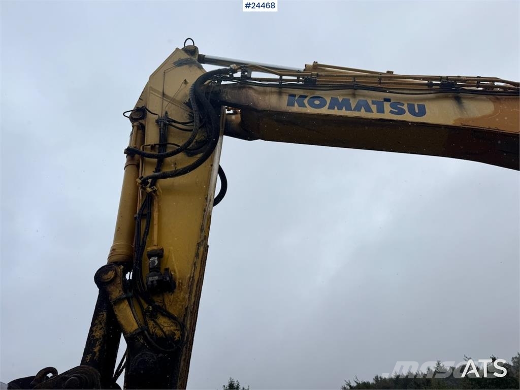 Komatsu PC350LC-8 Excavator w/ Digging Bucket WATCH VIDEO Гусеничные экскаваторы