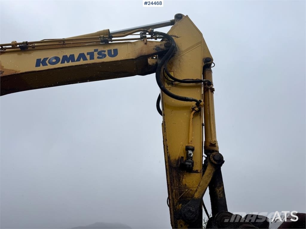 Komatsu PC350LC-8 Excavator w/ Digging Bucket WATCH VIDEO Гусеничные экскаваторы