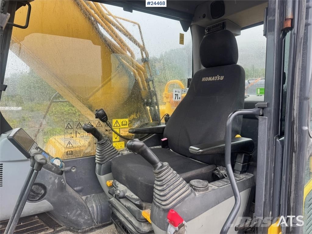 Komatsu PC350LC-8 Excavator w/ Digging Bucket WATCH VIDEO Гусеничные экскаваторы