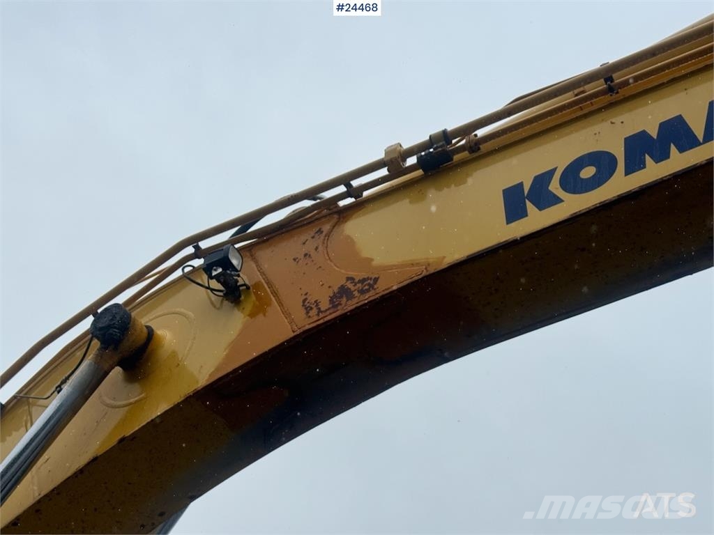 Komatsu PC350LC-8 Excavator w/ Digging Bucket WATCH VIDEO Гусеничные экскаваторы