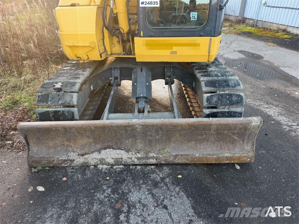 Komatsu PC78US-10 Excavator with tiltrotator, 2 buckets, r Pásová rýpadla