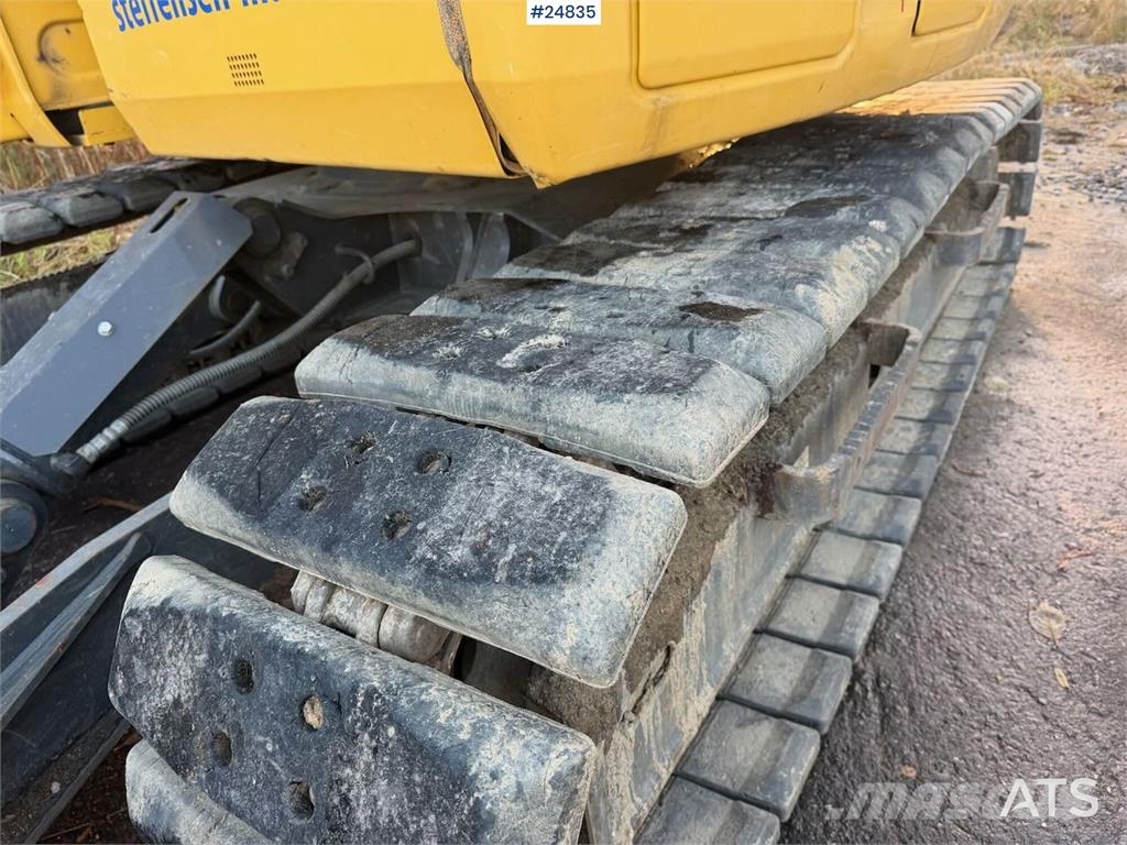 Komatsu PC78US-10 Excavator with tiltrotator, 2 buckets, r Pásová rýpadla