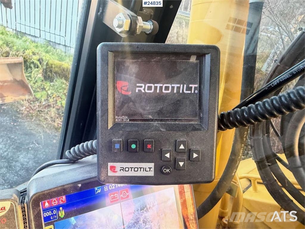 Komatsu PC78US-10 Excavator with tiltrotator, 2 buckets, r Pásová rýpadla
