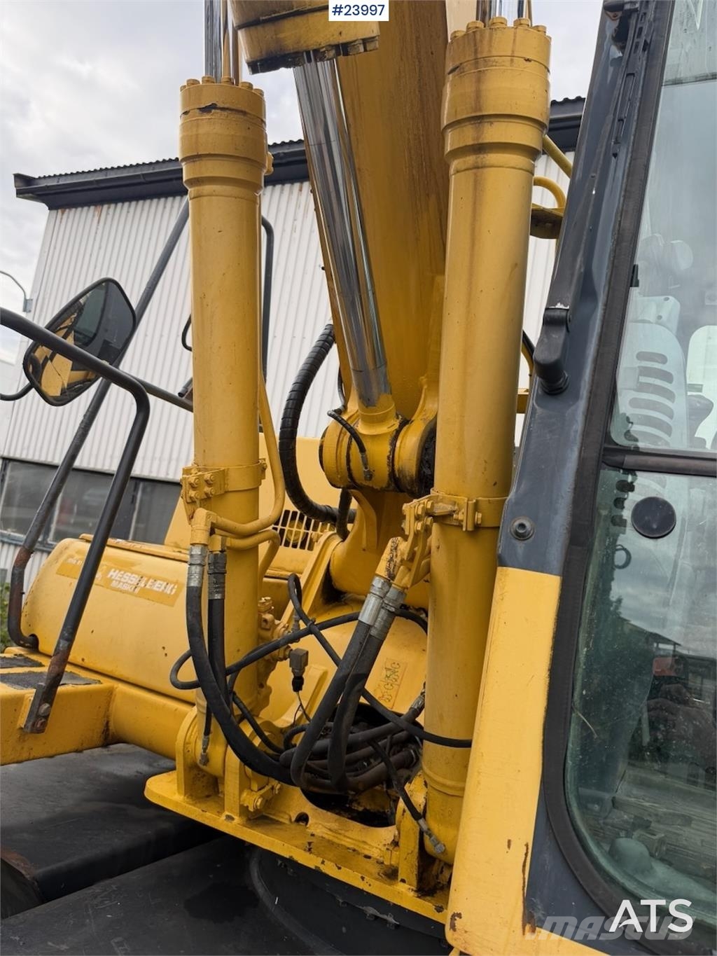 Komatsu PW130 Wheeled Excavator with Engcon Tiltrotator an Wielgraafmachines