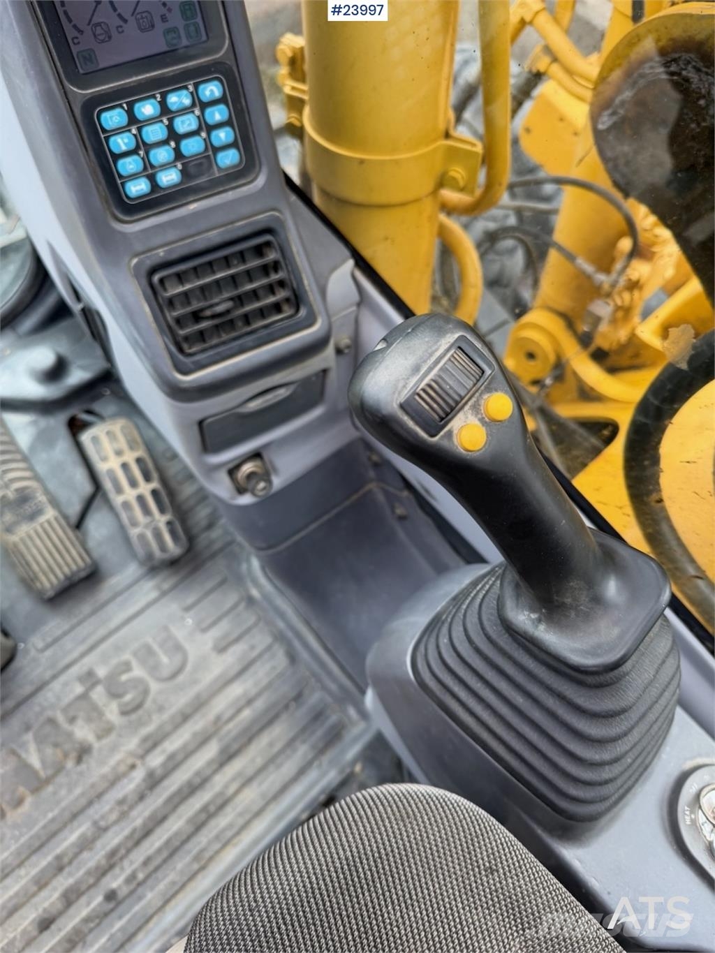 Komatsu PW130 Wheeled Excavator with Engcon Tiltrotator an Wielgraafmachines
