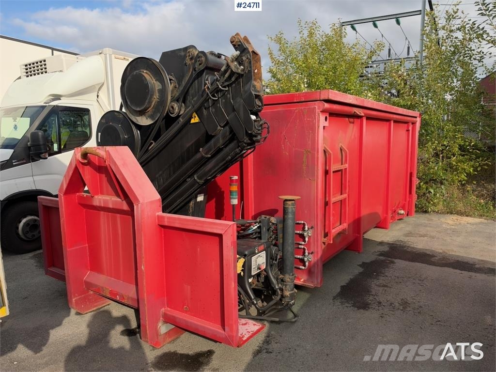  Kranflak m/ Hiab 099 E-3 معدات النقل - غير ذلك