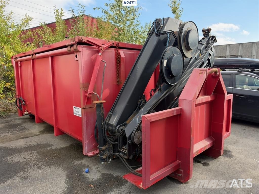  Kranflak m/ Hiab 099 E-3 معدات النقل - غير ذلك