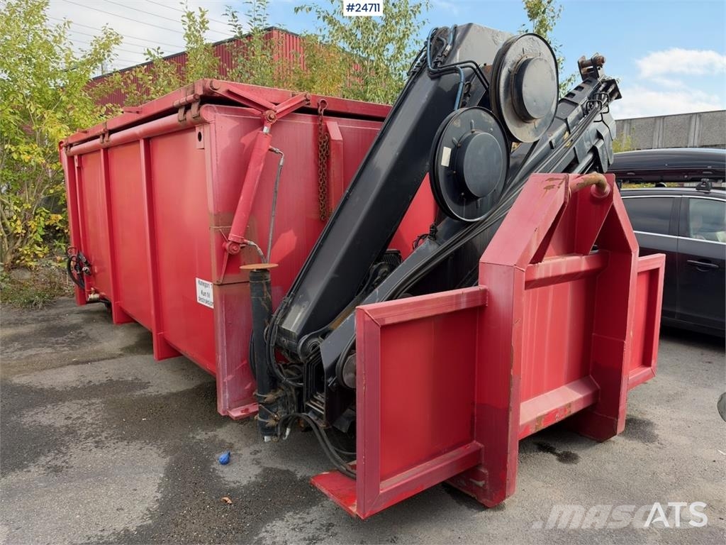  Kranflak m/ Hiab 099 E-3 معدات النقل - غير ذلك