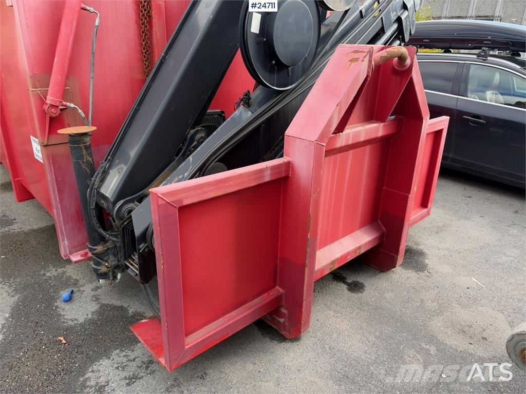  Kranflak m/ Hiab 099 E-3 معدات النقل - غير ذلك