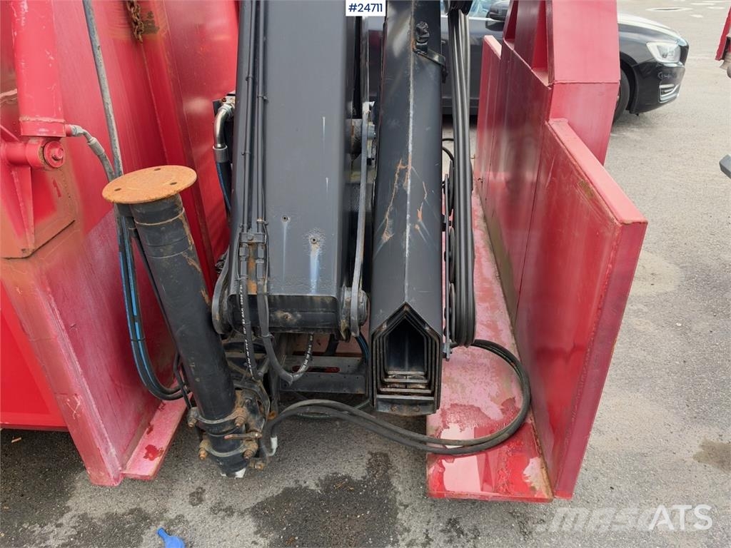  Kranflak m/ Hiab 099 E-3 معدات النقل - غير ذلك