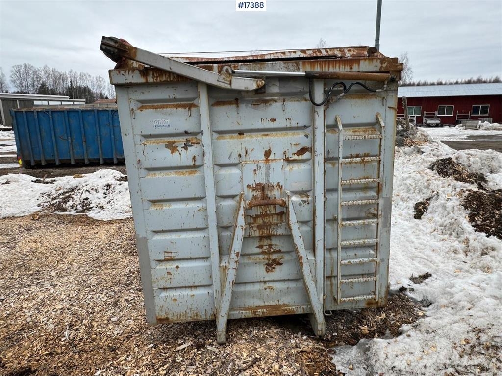  Krokcontainer m/ hydraulisk rullepresenning Transport - Annet
