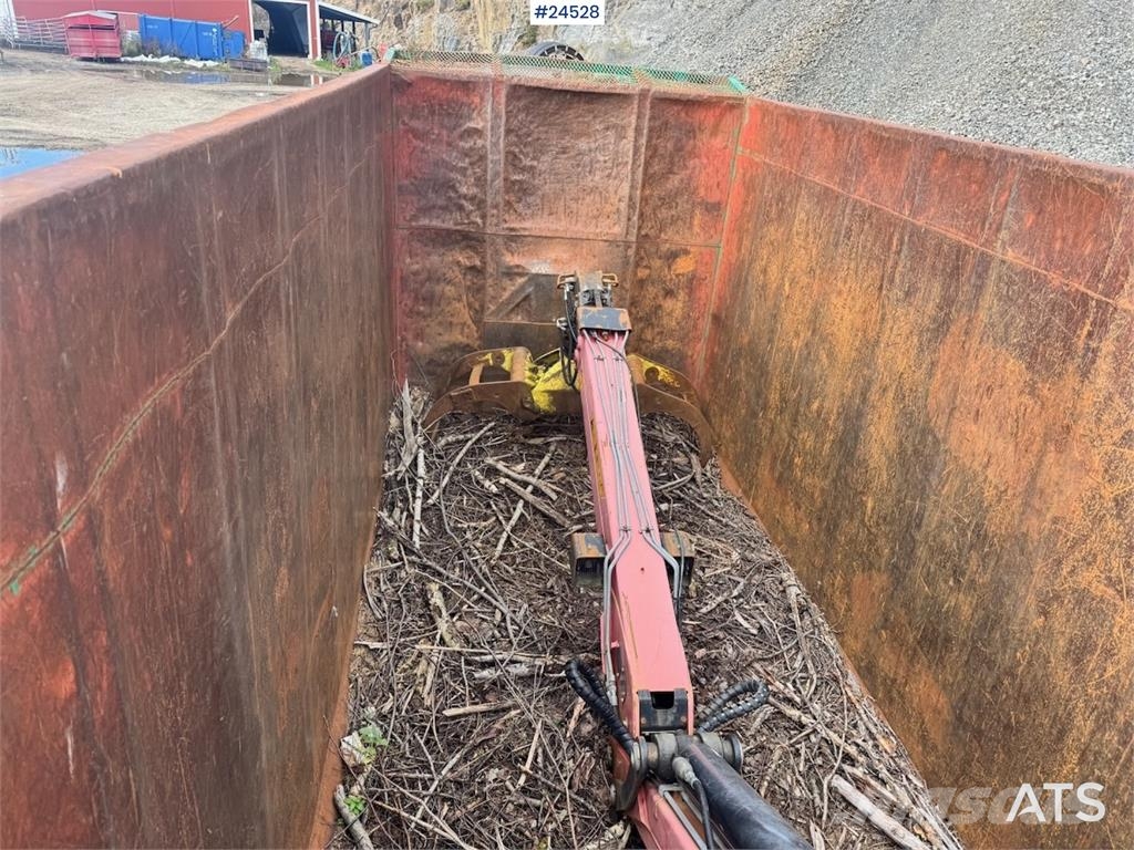  Krokkasse med HIAB 96St Tømmerkran fra 2012 Sonstige Baumaschinen