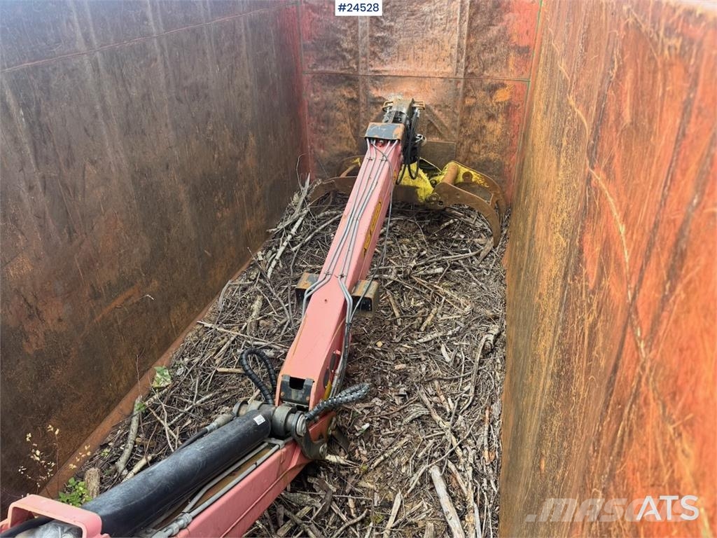  Krokkasse med HIAB 96St Tømmerkran fra 2012 Sonstige Baumaschinen