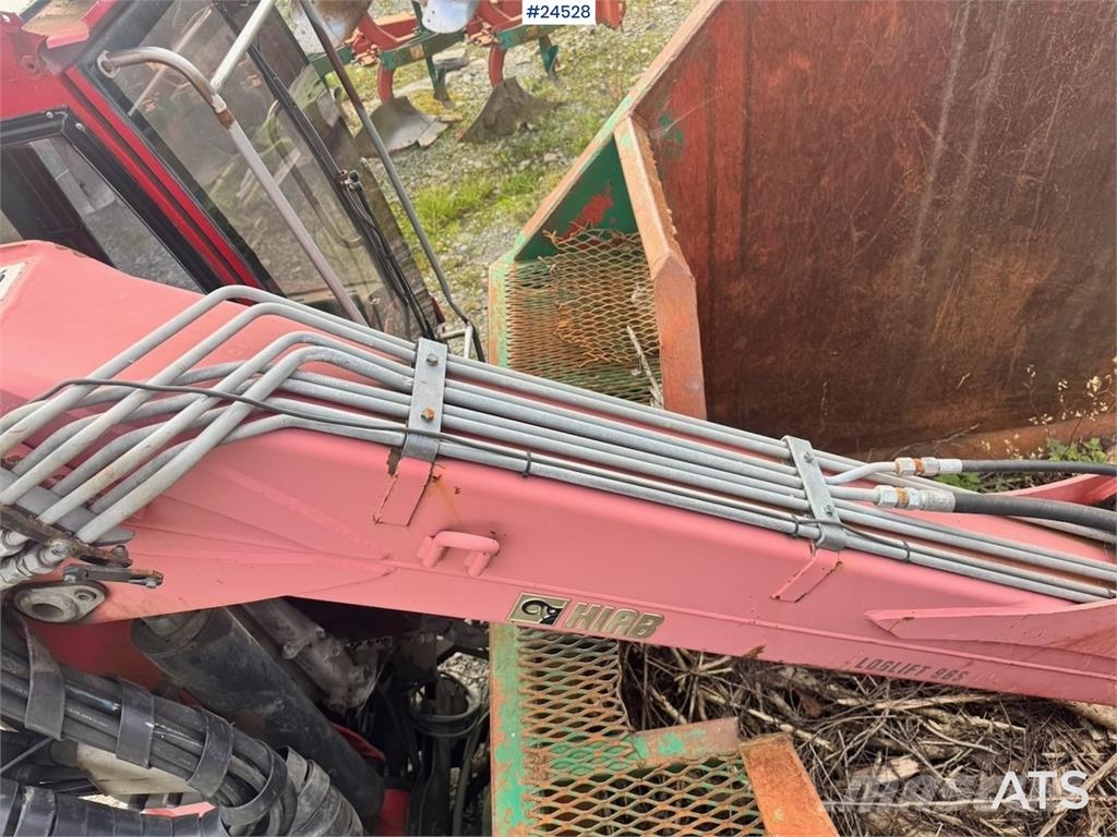  Krokkasse med HIAB 96St Tømmerkran fra 2012 Sonstige Baumaschinen
